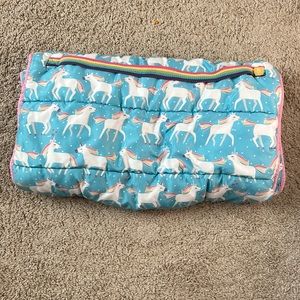 Pottery Barn Kids unicorn nap mat